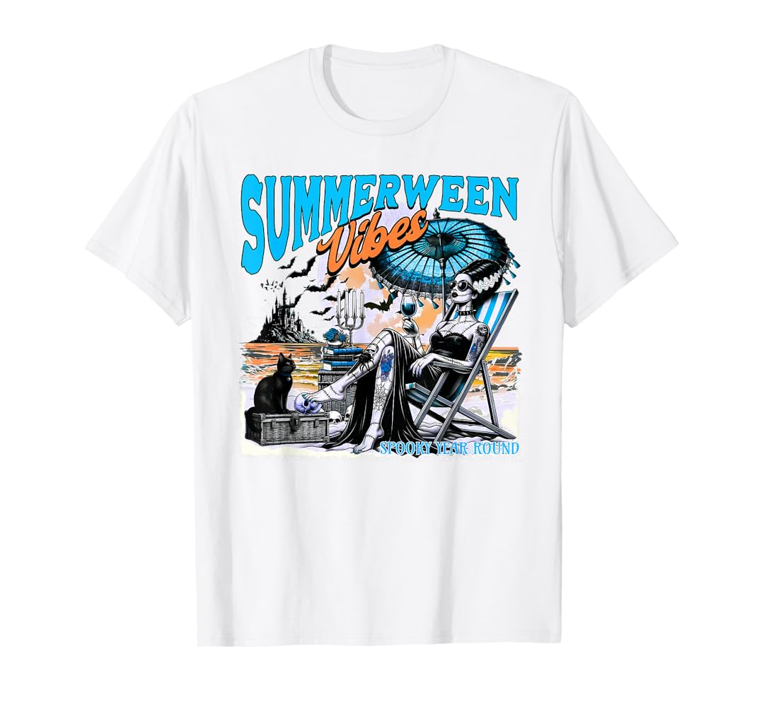 Amazon.com: Bride Of Frankenstein, Summerween Vibes Spooky